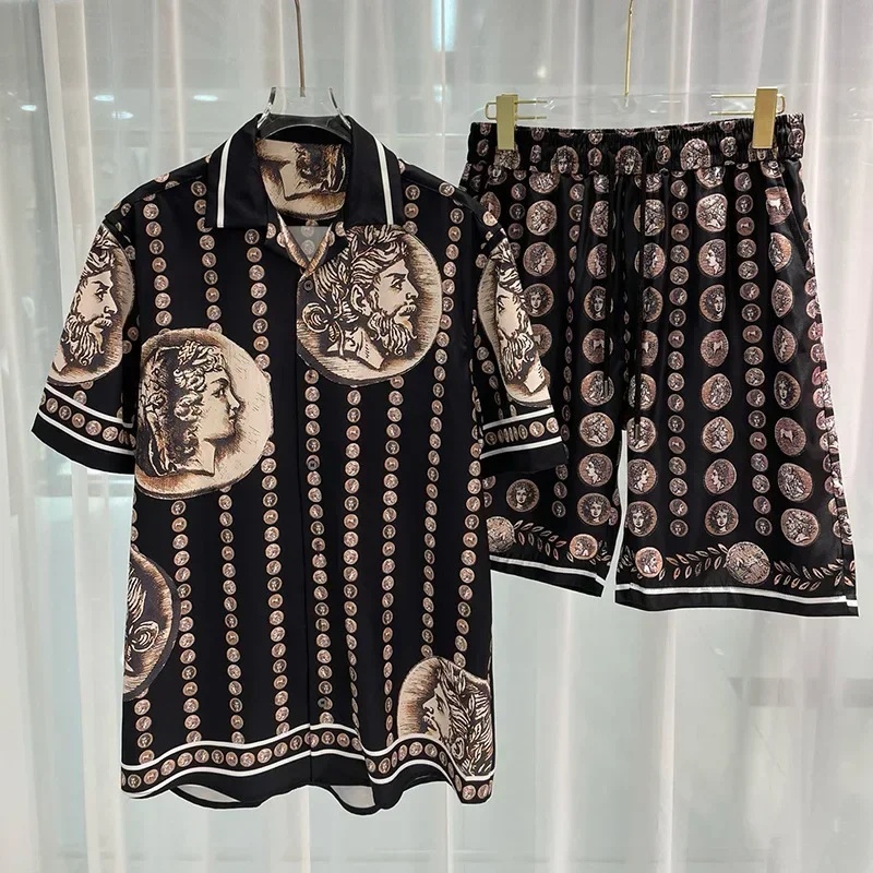 Setelan Kemeja Pria Royal Luxu - Beach Shirt Hawaiian ulasan dan harga